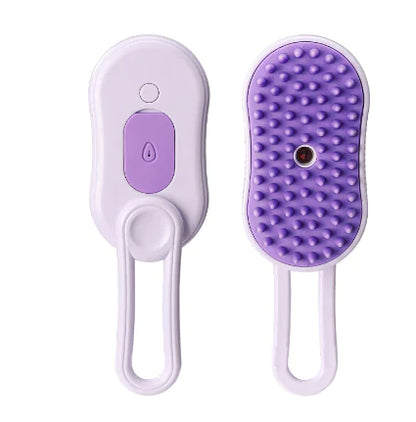 3-in-1 Pet Grooming Steam Brush