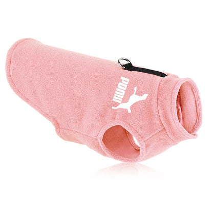 Branded Fleece Dog Vest