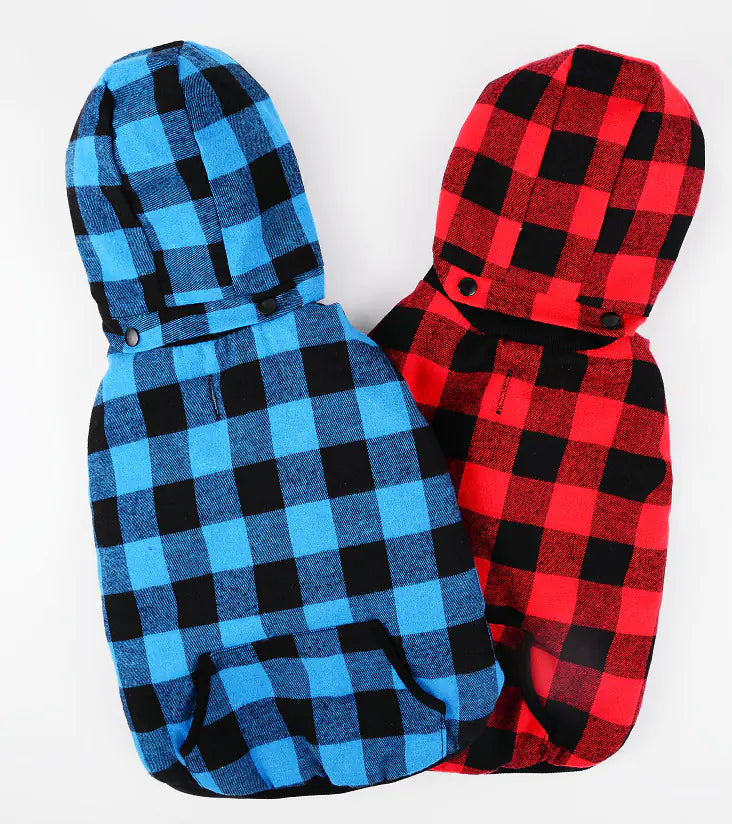 Flannel Dog Vest