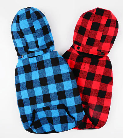 Flannel Dog Vest