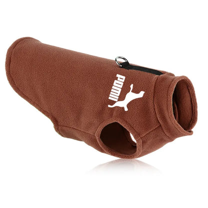 Branded Fleece Dog Vest