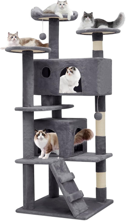 Large Multi-Level Cat Tree with 2 Condos