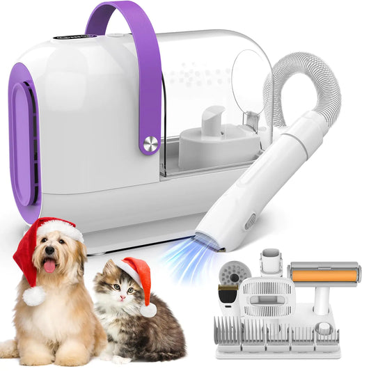 Pro Grooming Hair Vacuum With Clippers