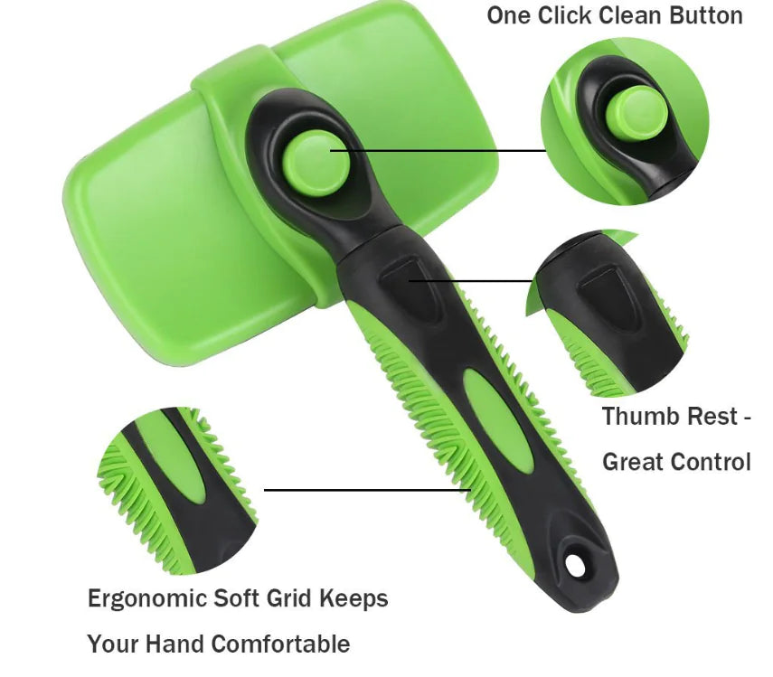 Automatic De-shedding Brush