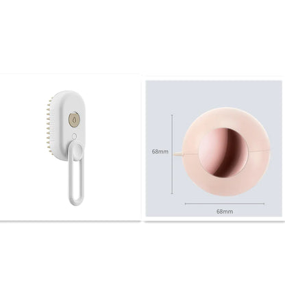 3-in-1 Pet Grooming Steam Brush