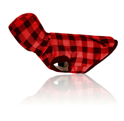 Flannel Dog Vest